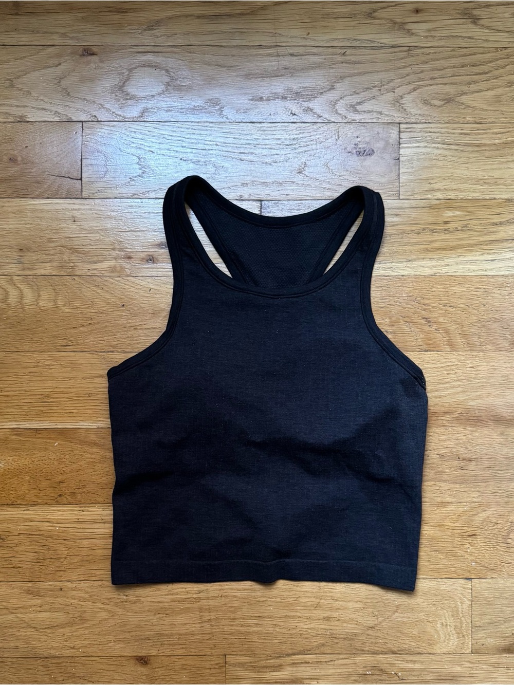 Lululemon Ebb to Street cropped racerback tank (size: 4)